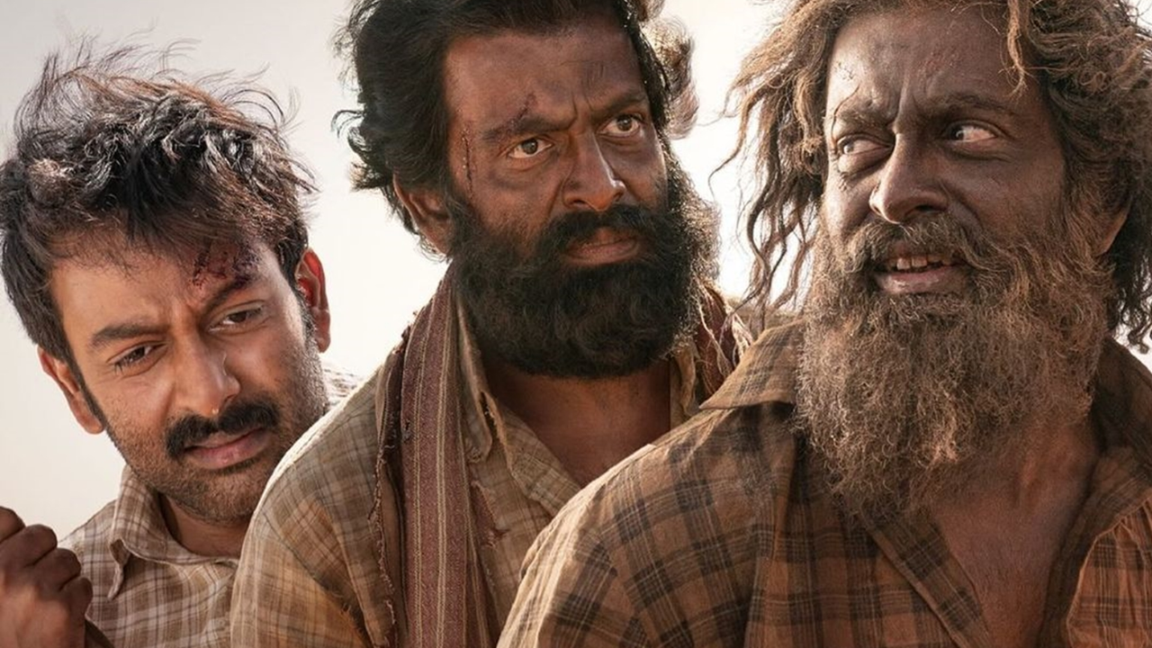 prithviraj body transformation in the goat life